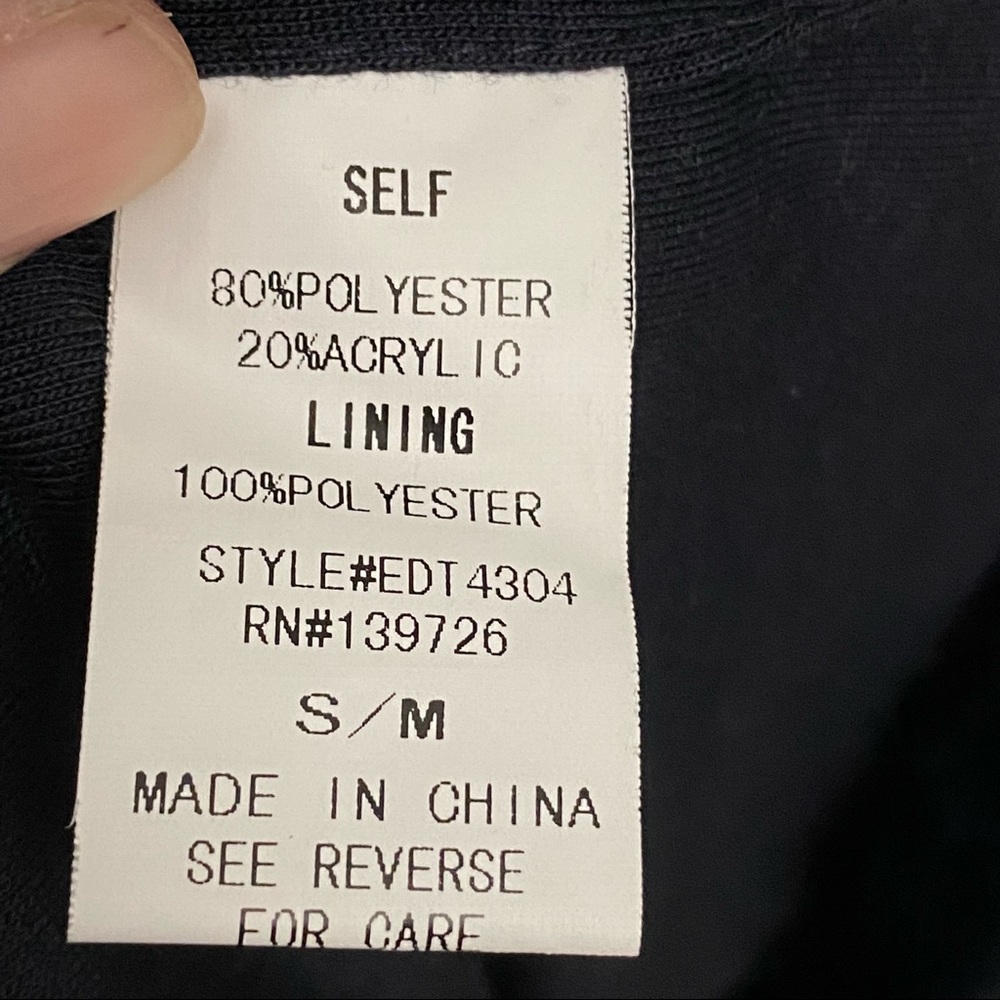 Honey Punch Dark Blue Faux Fur Vest Super Soft Size S/M - Picture 13 of 15